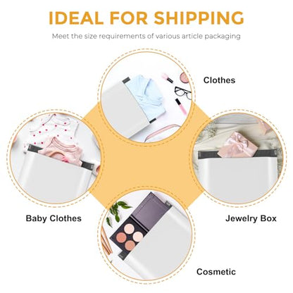 Metronic Poly Mailers 10x13 1000 Pack, Self-Seal Shipping Bags for Clothing - color: White, size: 10X13 1000PC