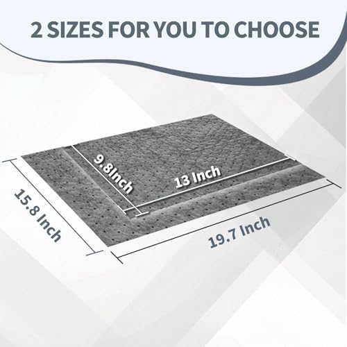 Oil Absorbent Pads - 9.8 x 13 Inch-Universal Leak, Drip, and Spill Control, Garage Accessories Absorbent Mat for Oil Water, Ideal for Extra-Heavy Spills 100 Pcs - size: 10 x 13 Inch