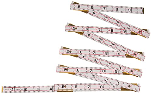 Crescent Lufkin 5/8" X 6' Red End® Engineer's Scale Wood Rule | 1066DN