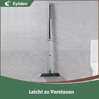 Eyliden Scrub Brush with Squeegee, Floor Deck Tile Bath Cleaning Scrubber