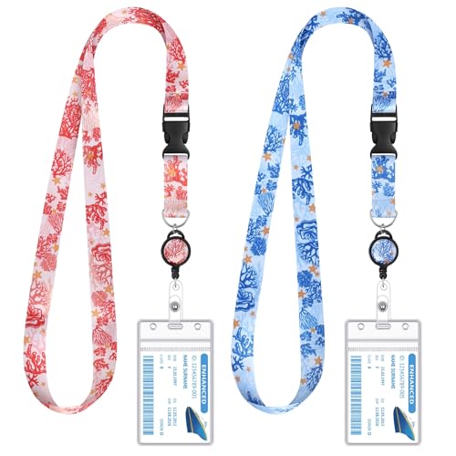 2 Pieces Cruise Lanyard for Ship Cards, Cruise Essentials 2026, Seaweed - color: Seaweed