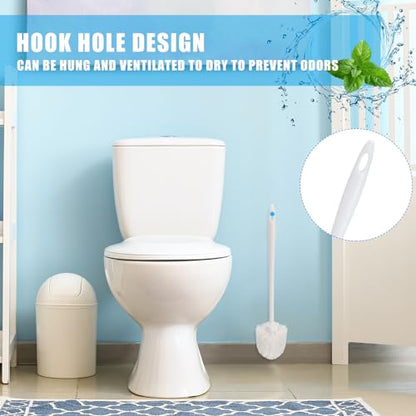 Tioncy 15 Pcs 14.2 Inch Toilet Brushes for Bathroom Bowl Scrubber