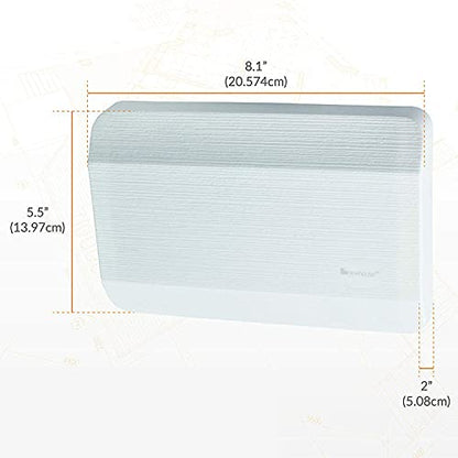 Newhouse Hardware CHM3D Door Chime,White,(Pack of 2) - size: 2 Pack, style: Modern Design, Textured Finish