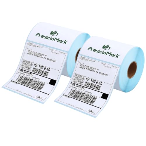 1000 Labels 2 Rolls 4"×6" Direct Thermal Shipping Labels - size: 2 Rolls | 1000 Labels, style: Roll
