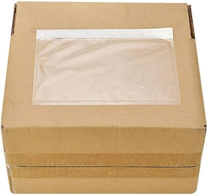9527 Product 7.5" x 5.5" Clear Adhesive Top Loading Packing List/Shipping Label Envelopes (200 Pack) - size: 7.5" x 5.5" | 200 pack