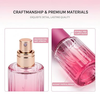 DAYUMKOU 6 Pack Empty Perfume Glass Bottle, 30ml - size: 6pcs