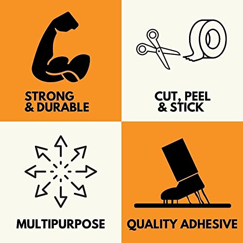 PSBM General Grade Flatback Carton Sealing Tape, 48 Rolls 4.8 Mil 3 Inch 55 Yards Per Roll, Kraft Paper Water Activated Tapes for Packaging, Shipping & Moving - size: 3 Inch x 55 Yards, style: 48 Rolls