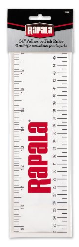 Rapala 36 Inch Adhesive Fish Measuring Ruler for Boats