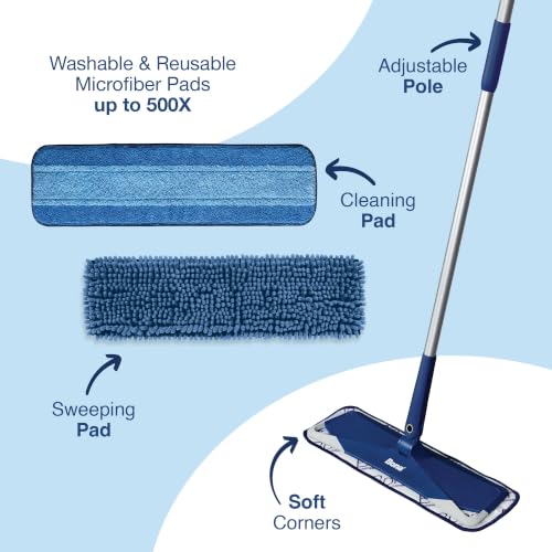 Bona Premium Sweep & Clean Mop for Multi-Surface floors - style: Multi-Surface Mop