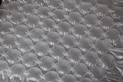LDS Air Cushion Wrap Roll Quilt Bubble Air Pillow Sheet Film Air Cushion Wrap - Length 984ft (Air Bubble Film - Inflatable Bubbles - 15.7"x12.5")