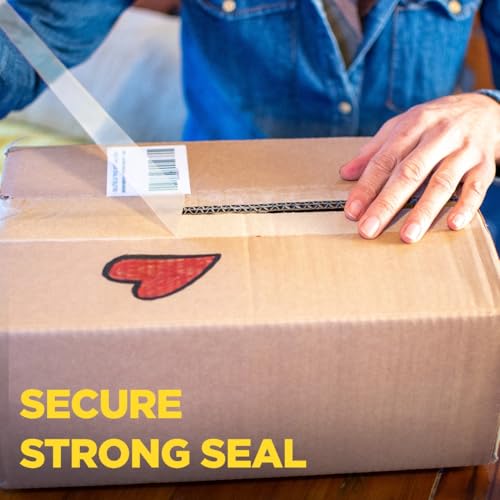 Scotch Secure Seal Packing Tape Refill, 1.88 in x 54.6 yd, 6 Rolls - style: 6 Pack