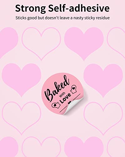 Phomemo Genuine 2” Pink Circle Thermal Labels, 2x2 Self-Adhesive Round Sticker Label, Circular Direct Labels Compatible with Phomemo Shipping Labels Printer, 750 Labels/Roll, White,Commercial Grade - color: Pink-750