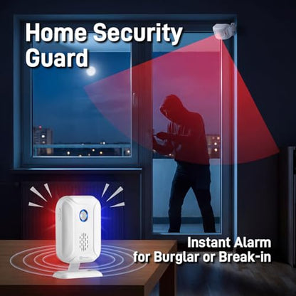 Hendun Add -On Motion Sensor Alarm, Extra Transmitter for Receiver - color: Extra Transmitter