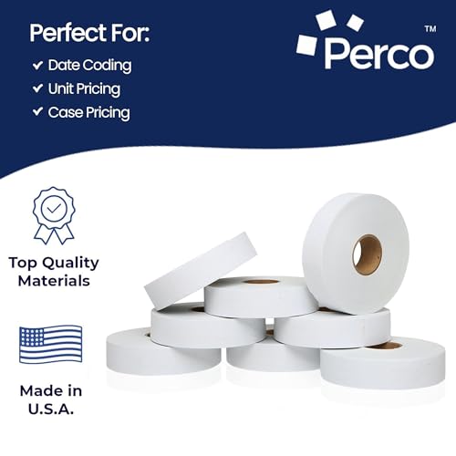 Pricing Labels for Monarch 1131 White - 60,000 Labels w/ 24 Rolls Value Pack, 3 Sleeves - Made in USA - color: White, size: 3 Sleeves