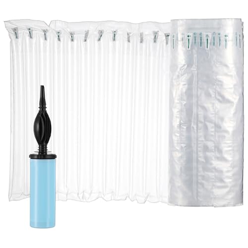 Large Bubble Cushioning Wrap 12"x164', Inflatable Air Pillows 55um