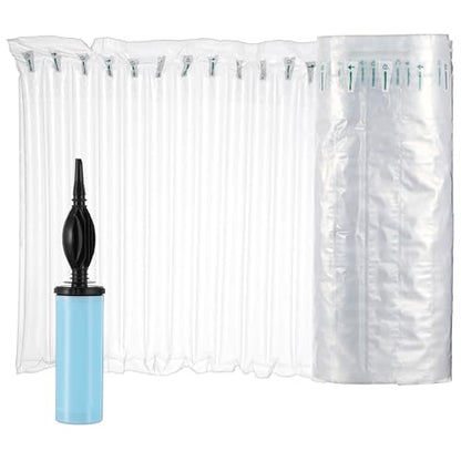 Large Bubble Cushioning Wrap 12"x164', Inflatable Air Pillows 55um