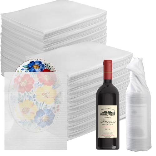100 Pack Dish Packing Supplies for Moving, 12x16 Inch Cushion Foam Pouches - size: 100pcs 12×16inch