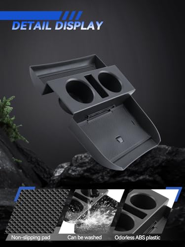 for Palisade Center Console Organizer 2020-2024 2025 Hyundai Palisade SE/SEL/XRT/Limited/Calligraphy Accessories Armrest Tray Middle Storage Box Insert Container - size: for 2020-2025 Hyundai Palisade