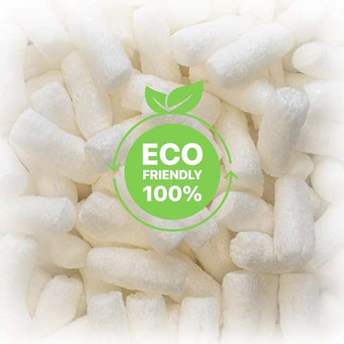Yens Packing Peanuts 45 Gallon 7 cubic ft Biodegradable Popcorn - size: 60 Ounce (Pack of 1)