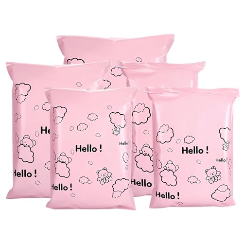PABCK Poly Mailers Self Adhesive Shipping Envelope 50Pcs 6.69x9.84+1.97inch - size: 6.69x9.84+1.97 inch