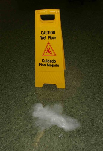 Thunder Group PLWFC024 Safety Floor Sign "Caution/Wet Floor" 24" Tall X 12" Wide