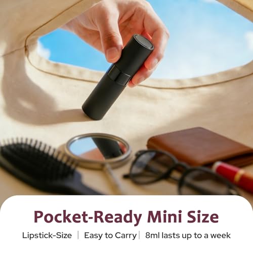 LISAPACK 8ml Travel Perfume Bottle Refillable, 3 PCS Cologne Atomizer Spray - color: 3 Color7