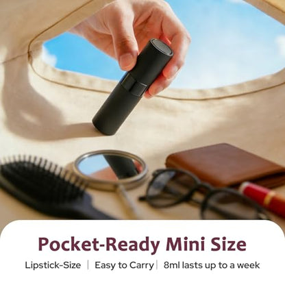 LISAPACK 8ml Travel Perfume Bottle Refillable, 3 PCS Cologne Atomizer Spray - color: 3 Color7