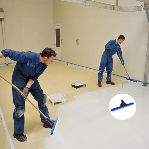 2 Pack 24 Inches Epoxy Floor Squeegees Notched Squeegee for Self Leveling Cement Urethane Epoxy Floor Tools - size: 24 Inches
