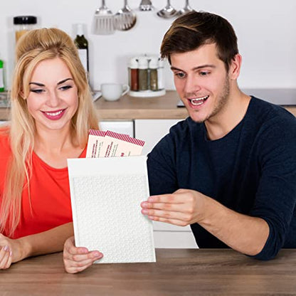 Bubble Mailers, 6x9 Inch Padded Bubble Mailers Pack of 100 Bubble Envelopes Opaque Self Seal Adhesive Waterproof Bags for Shipping and Packaging (White, 6x9-100Pc) - color: White, size: 6x9-100Pc