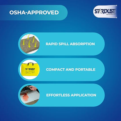 Stardust Spill Products Universal Spill Kit, OSHA Compliant, 2-Pack - size: 2 Pack