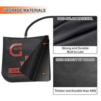 GUTE Air Wedge Bag Pump 330LB 6Pk Inflatable Leveling Alignment Kit - color: Red