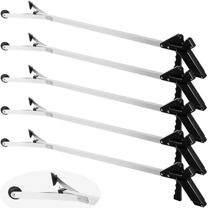 Sabary 5 Pack Suction Cup Grabber Reacher Tool Trash Picker,Black,35inch - color: Black, size: 35 Inch