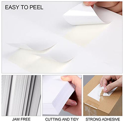 Address Labels (15,000/500 Sheets) - 1" x 2-5/8" Mailing Labels, 30 UP Shipping Sticker for Laser and Inkjet Printers - color: 30 Up - 15000 Labels