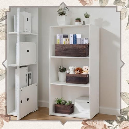 AceOrbit Set of 6 Rustic Wood Crates for Display Nesting Box, Dark Brown - color: Dark Brown