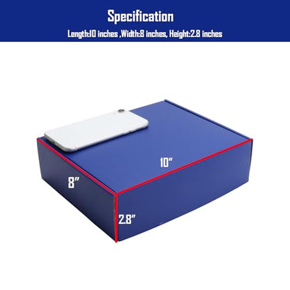 Sapphire Blue Shipping Packaging MEIANJU Hard Cardboard Gift Wrap Boxes - color: Sapphire Blue-20PCS