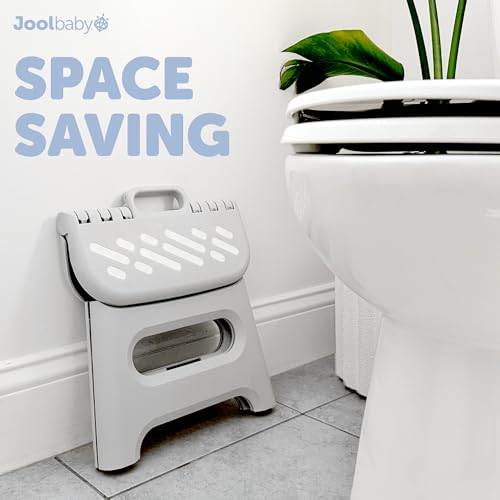 Jool Baby Folding Step Stool for Potty Training - Lock Prevents Pinching