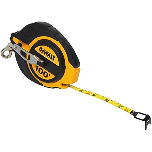DEWALT DWHT34036L 100-Foot Closed Case Long TapeSE, Slide Lokck