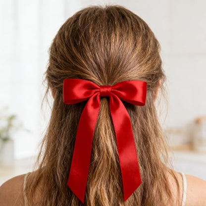 1 in 30 Yards Red Ribbon for Gift Wrapping Wedding Valentine Christmas - color: Red, size: 1 inch