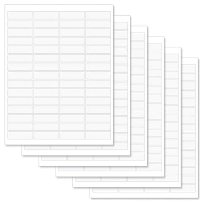 Into the Wild Small Return Address Labels (4 Designs) - Set of 240 2" x 5/8" Self-Adhesive, Flat-Sheet Labels - style: Into the Wild