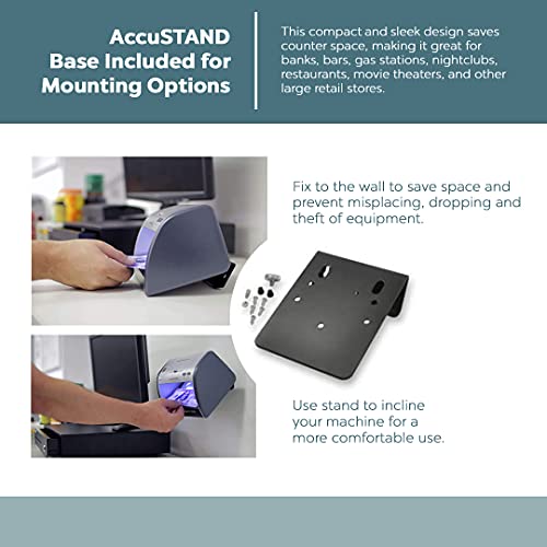 AccuBANKER LED430 Cash and Card Detector with AccuSTAND - style: Stand Bundle
