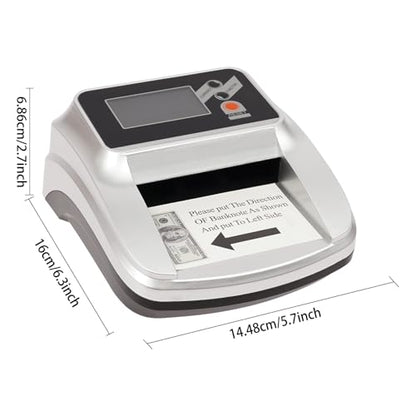 2-in-1 Counterfeit Bill Detector,US Dollar Counterfeit Money Checker Bill Detector Machine with 5 Advanced Detections and Bill Counting by Denomination Capability
