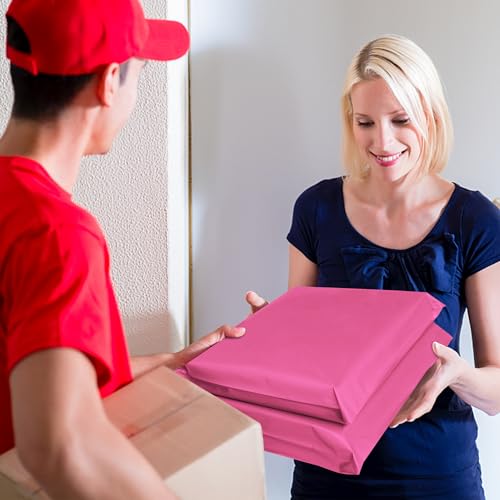 Poly Mailers 9x12 Inch, 100 Pack, Pink Shipping Bags, 2.4 Mil - color: Pink, size: 9x12 Inch 100 Pcs