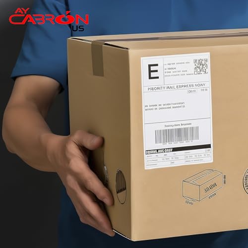 Ay Cabron™ Professional-Grade 4" x 6" Thermal Shipping Labels – Weather-Resistant Adhesive - Barcode & Address Compatible | 500 Labels per Roll - 4" x 6" (100 x 150 mm) - 1 ROLL = 500 Labels