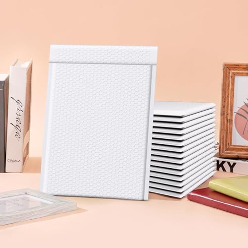Fuxury Bubble Mailers 10.5x16" White Padded Envelopes 3750Pack Bulk Pallet - color: White, size: 10.5x16" 3750PC