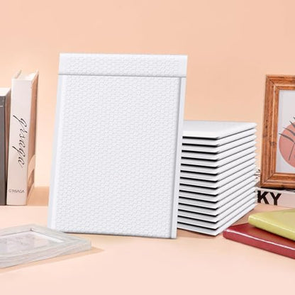 Fuxury Bubble Mailers 10.5x16" White Padded Envelopes 3750Pack Bulk Pallet - color: White, size: 10.5x16" 3750PC