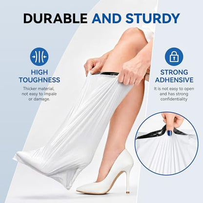 White Poly Mailers 10x13, 100 Pack Self‑Adhesive Shipping Bags - color: White, size: 10"x13"(100pcs)