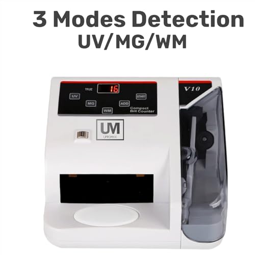 Table Money Detector & Bill Counter, UV Counterfeit Checker
