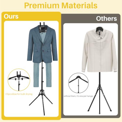 2 Pack Adjustable Shirt Display Stand Mannequin Body Graduation Gown Stand - color: 2-Pack