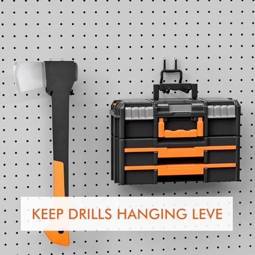Utility Heavy Duty Pegboard Hooks, 5Pack Peg Board Accessories Tool Hangers - style: 5 Pack