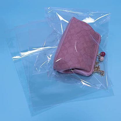 iMailer - 200 Count - 11" x 14" Self Sealing Cellophane Bags- Large Clear Cello Plastic Poly Bags for Prints, Photos, Documents, Clothing, T-Shirt - size: 11x14 Inch (Pack of 200)